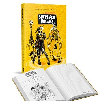 Çocuklar İçin Sherlock Holmes Süresiz Ajanda (Ciltli) - Zamansız Yazarlar Serisi - Ren Kitap Kitap