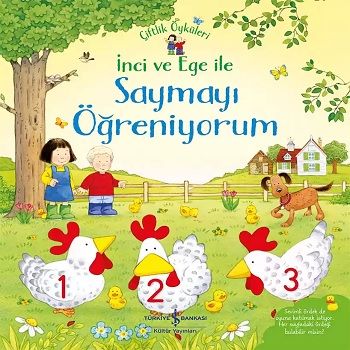 İnci ve Ege İle Saymayı Öğreniyorum (Ciltli) - İş Bankası Kültür Yayınları Kitap