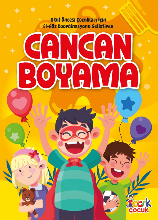 Cancan Boyama - Bıcırık Yayınları Kitap