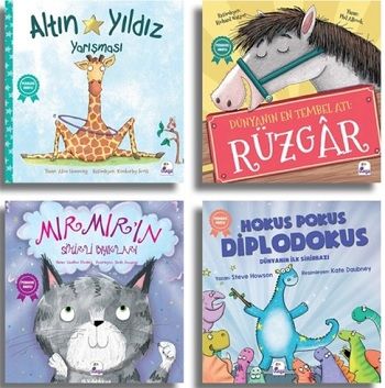 Pedagog Onaylı Uyku Vakti Hikayeleri Seti 1 (4 Kitap) - İndigo Kitap Kitap