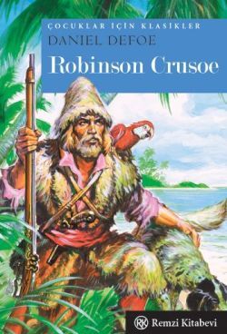 Robinson Crusoe Daniel Defoe Türkçe çocuk kitabı kapağı