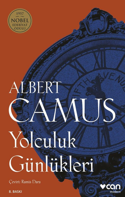 Yolculuk Günlükleri - Albert Camus, Anı - Mektup - Günlük Türkçe kitap kapağı