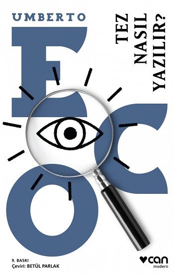 Tez Nasıl Yazılır? - Can Yayınları Kitap