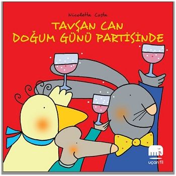Tavşan Can Doğum Günü Partisinde - Uçan Fil Yayınları Kitap
