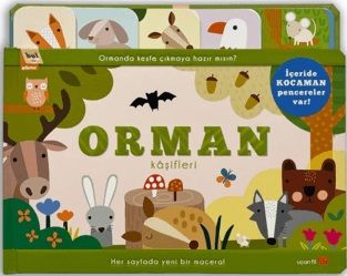 Bul ve Göster: Orman Kaşifleri (Ciltli) - Uçan Fil Yayınları Kitap