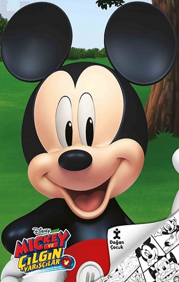 Disney Mickey Yarışları Boyama Kitabı - Doğan Çocuk Kitap