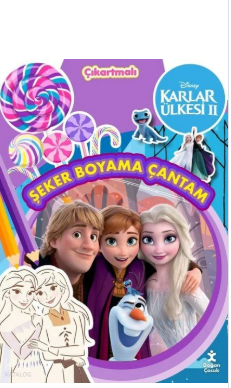 Disney Karlar Ülkesi 2 - Şeker Boyama Çantam - Çıkartmalı - Doğan Çocuk Kitap