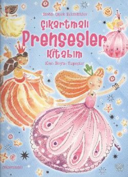 Çıkartmalı Prensesler Kitabım - 1001 Çiçek Kitaplar Kitap