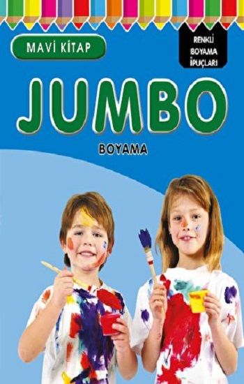 Jumbo Boyama - Mavi Kitap - Parıltı Yayınları Kitap