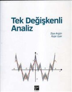 Tek Değişkenli Analiz - Gazi Kitabevi Kitap