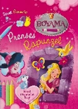 Sihirli Prensesler Boyama - Prenses Rapunzel - Parıltı Yayınları Kitap