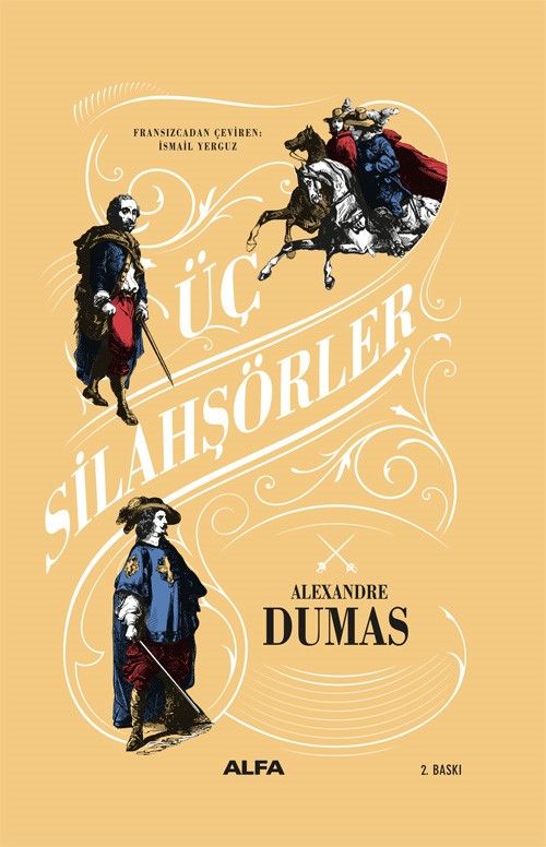 Üç Silahşörler (Ciltli) - Alfa Yayınları Kitap