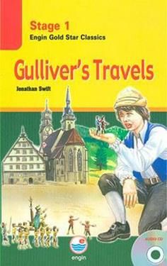 Stage 1 - Gulliver’s Travels (Cd Hediyeli) - Jonathan Swift, Genel Konular Türkçe kitap kapağı