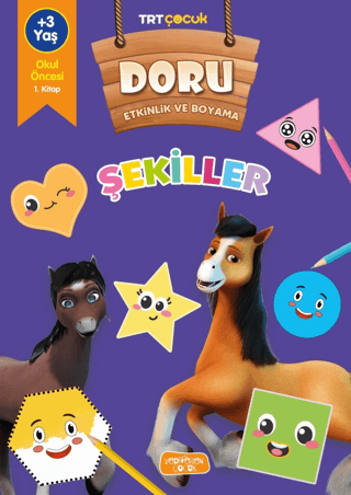 Doru Etkinlik ve Boyama - Şekiller - Yediveren Çocuk Kitap