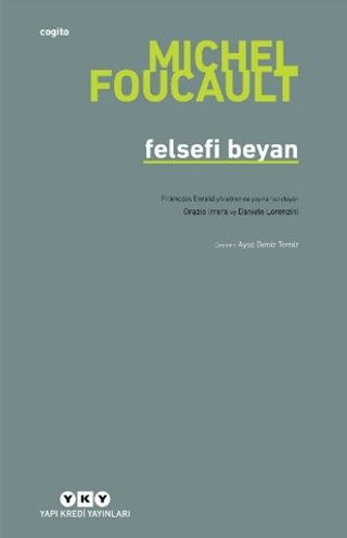 Felsefi Beyan - Yapı Kredi Yayınları Kitap