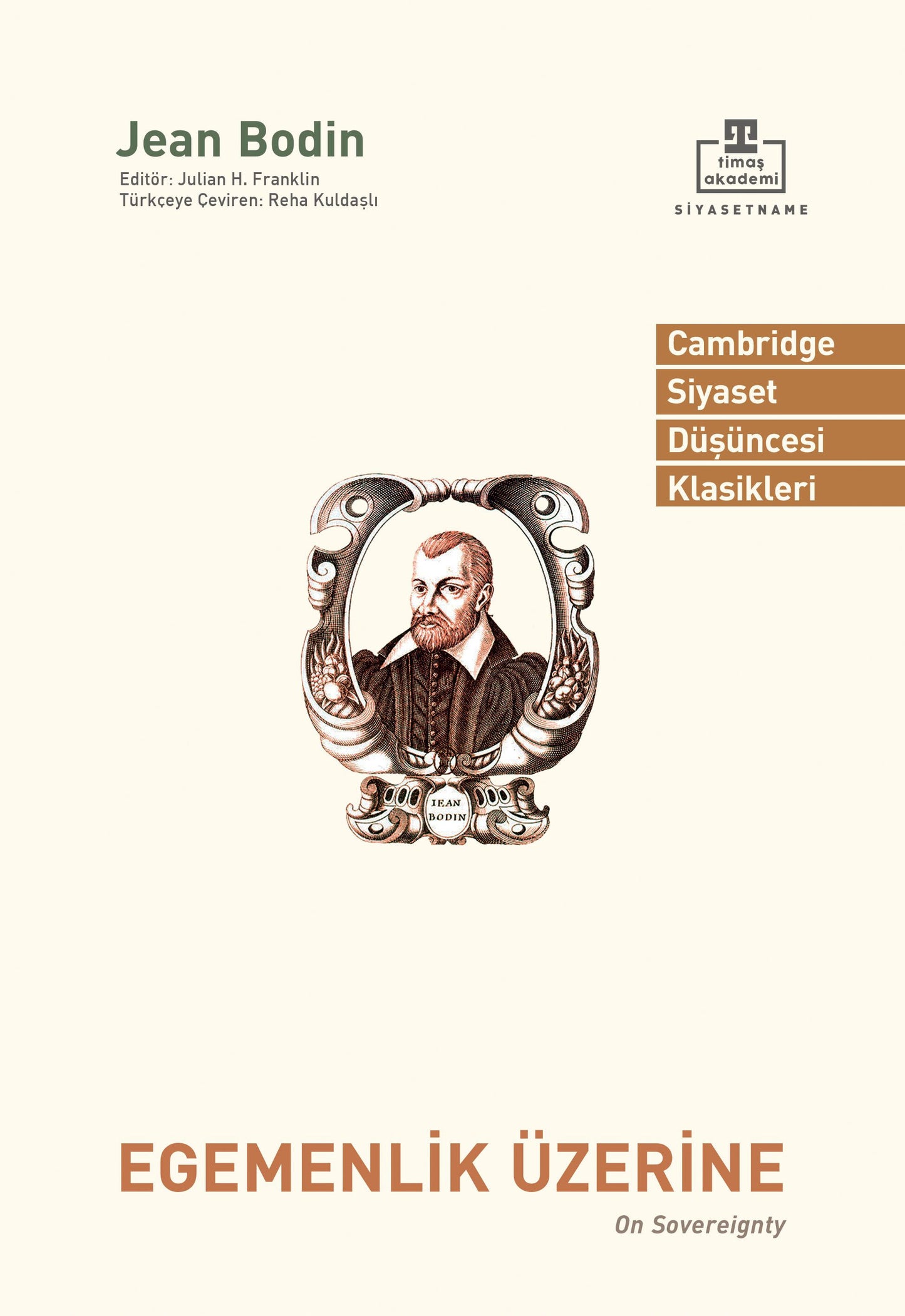 Egemenlik Üzerine - Timaş Akademi Yayınları Kitap