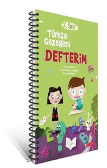 Türkçe Gezegeni 2. Sınıf Defterim - ODTÜ Geliştirme Vakfı Yayıncılık Kitap