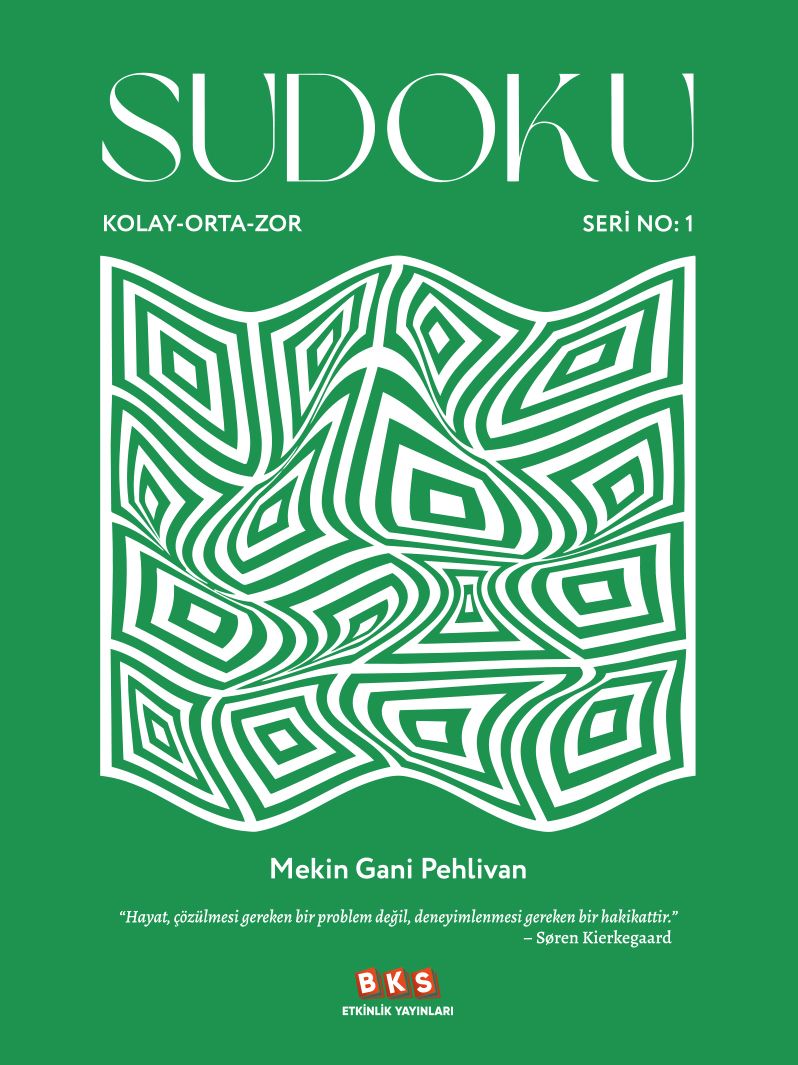 Cep Sudoku -1 - BKS Etkinlik Yayınları Kitap