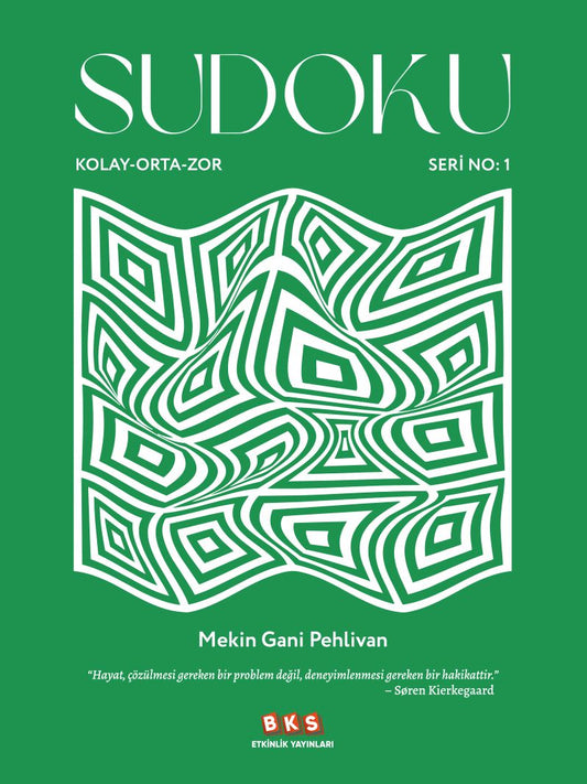 Cep Sudoku -1 - BKS Etkinlik Yayınları Kitap