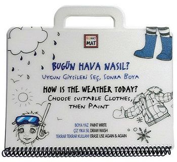 Funny Mat Mini Set - Bugün Hava Nasıl? - Akademi Çocuk - Funny Mat Kitap
