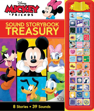 Disney Mickey Mouse & Friends: Minnie, Donald, Goofy, And More!: Sound Storybook Treasur - Pi Kids Kitap