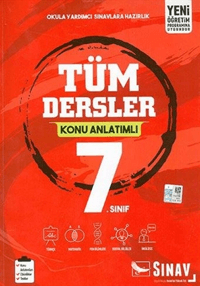 7. Sınıf Tüm Dersler Konu Anlatımlı - Sınav Yayınları Kitap