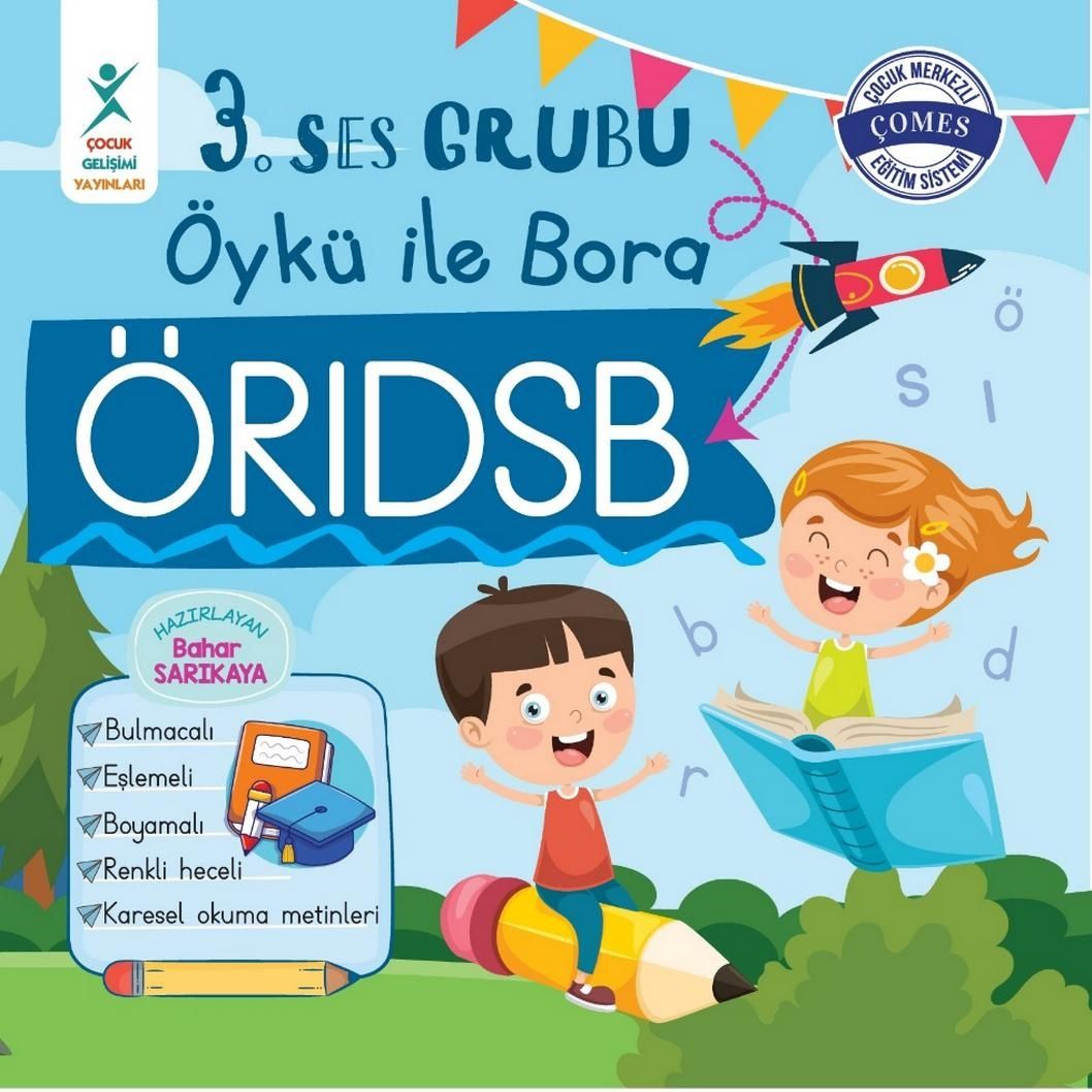 3. Ses Grubu Öykü ile Bora ÖRIDSB - Çocuk Gelişimi Yayınları Kitap