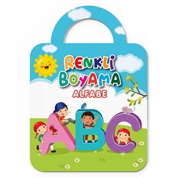Alfabe - Renkli Boyama - Baloonkids Yayınevi Kitap