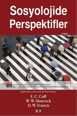 Sosyolojide Perspektifler E. C. Cuff Türkçe kitap kapağı