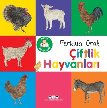 Minik Kitaplarım – Çiftlik Hayvanları - Yapı Kredi Yayınları Kitap