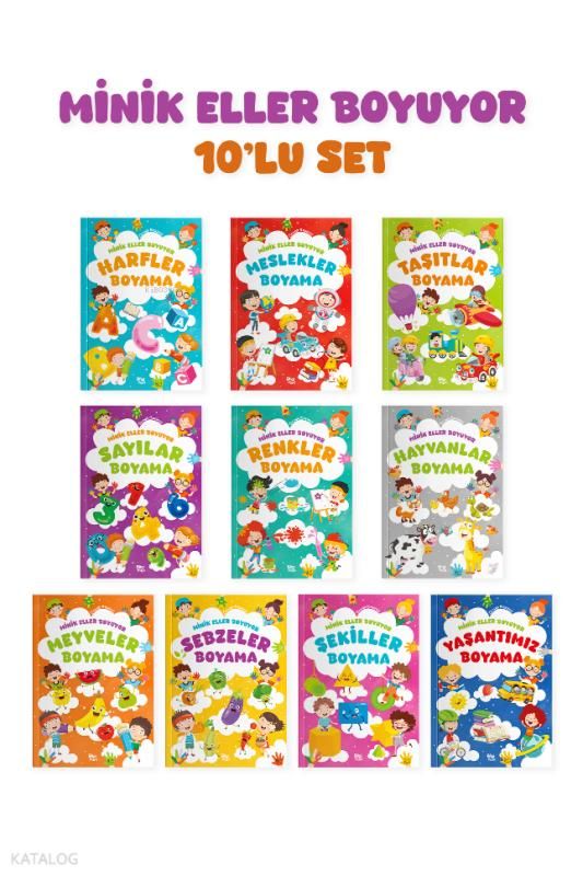 Minik Eller Boyuyor – 10 Kitaplık Set - Bilgi Park Kitap