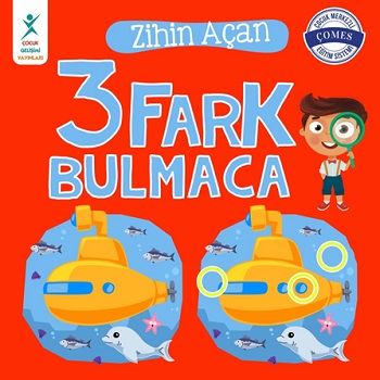 Zihin Açan 3 Fark Bulmaca - Çocuk Gelişimi Yayınları Kitap