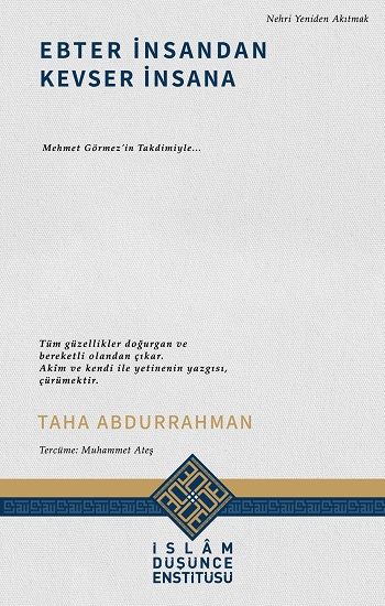 Ebter İnsandan Kevser İnsana - İslam Düşünce Enstitüsü (İDE) Kitap