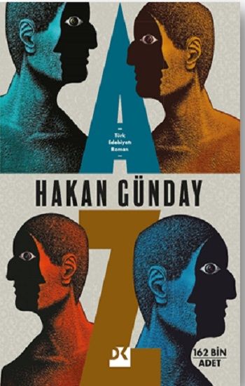 Az - Hakan Günday, Türk Edebiyatı Türkçe kitap kapağı