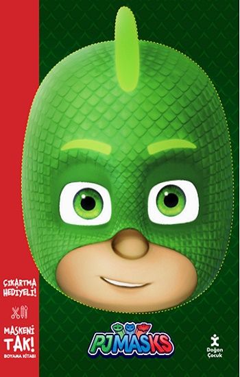 Maskeni Tak Pjmasks Kertenkele Çocuk Boyama Kitabı - Doğan Çocuk Kitap