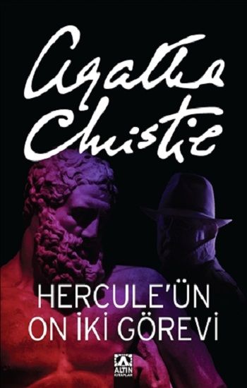 Hercule’ün On İki Görevi - Agatha Christie, Polisiye Türkçe kitap kapağı