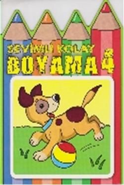 Sevimli Kolay Boyama 4 - Parıltı Yayınları Kitap