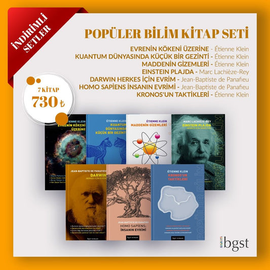 Popüler Bilim Kitap Seti (7 Kitap Takım) - Bgst Yayınları Kitap