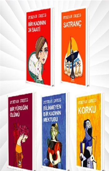 Stefan Zweig Seti 5 Kitap - Çınaraltı Yayınları Kitap