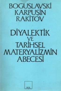 Diyalektik ve Tarihsel Materyalizmin Abecesi - Rakitov, Genel Felsefe Türkçe kitap kapağı