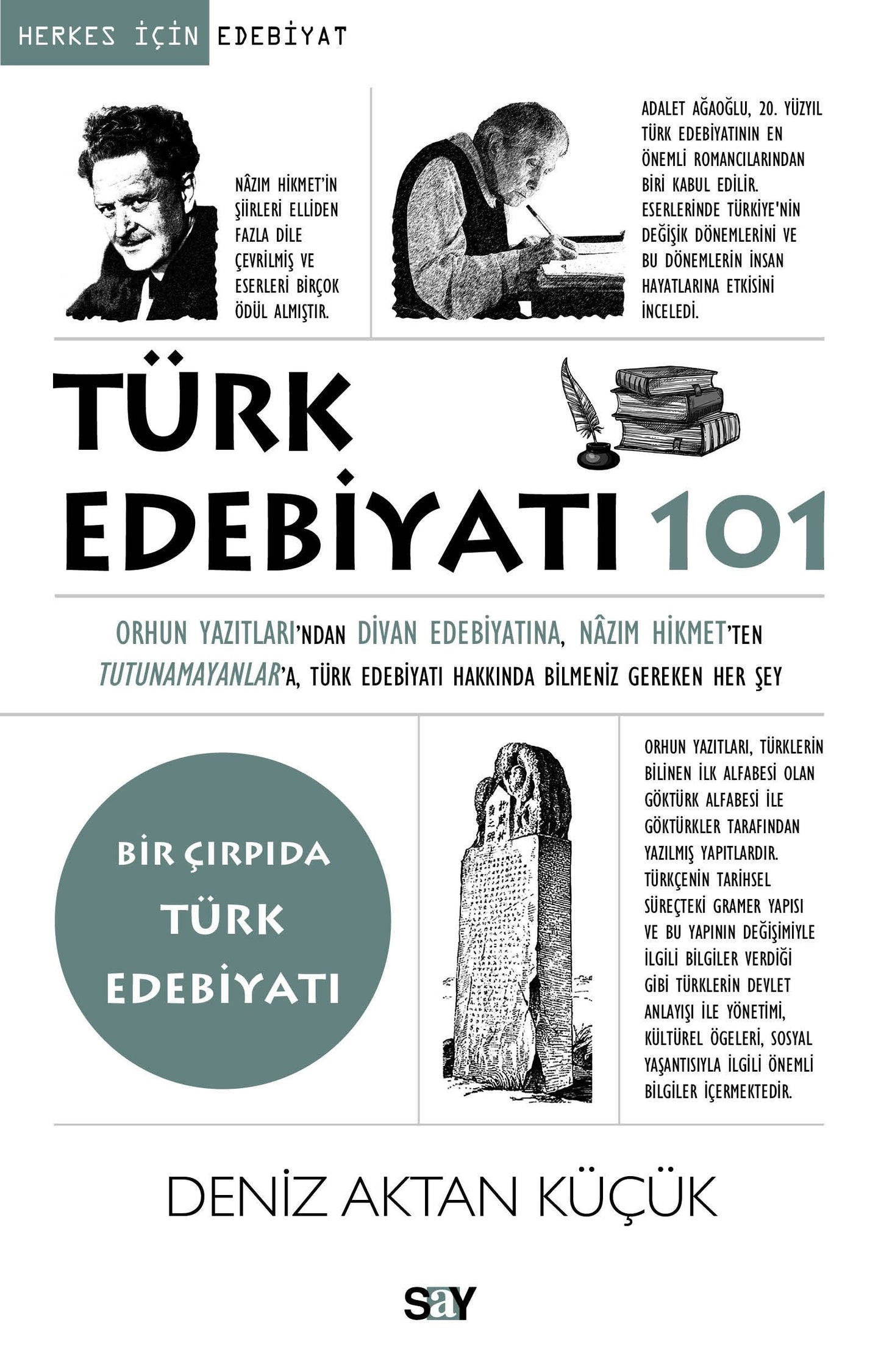 Türk Edebiyatı 101 - Say Yayınları Kitap