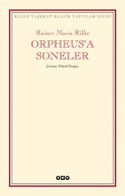 Orpheus’a Soneler - Rainer Maria Rilke, Şiir Türkçe kitap kapağı