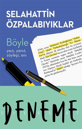 Böyle - Everest Yayınları Kitap
