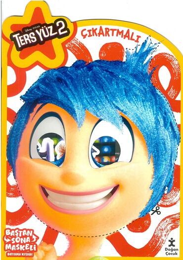 Disney Pixar Ters Yüz 2 - Baştan Sona Maskeli Boyama Kitabı - Doğan Çocuk Kitap