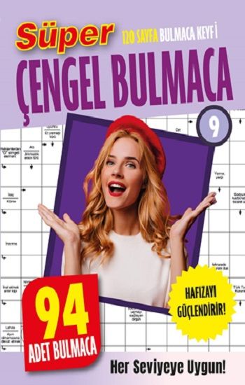 Süper Çengel Bulmaca 9 - Dokuz Yayınları Kitap