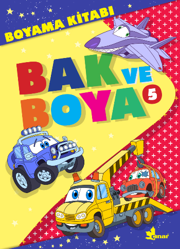 Bak Ve Boya 5 - Çınar Yayınları Kitap