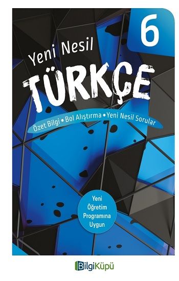 BilgiKüpü 6.Sınıf Yeni Nesil Türkçe - Bilgi Küpü Kitap
