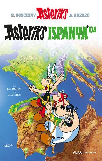 Asteriks İspanya’da - Alfa Yayınları Kitap