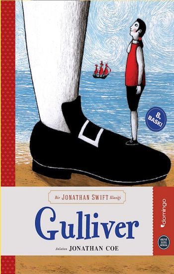 Gulliver - Jonathan Coe, 6 - 12 Yaş Kitapları Türkçe kitap kapağı