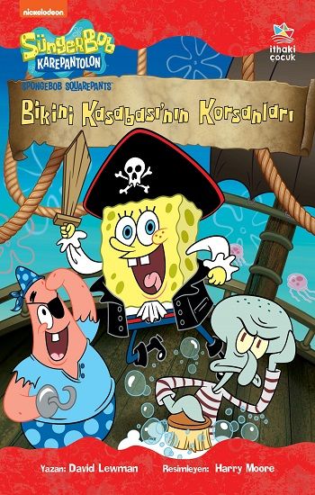 SüngerBob KarePantolon Bikini Kasabası’nın Korsanları - İthaki Yayınları Kitap